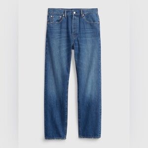 Gap men’s Original straight button fly 90’s jeans Dark wash NWT‎ size 34x30 y2k